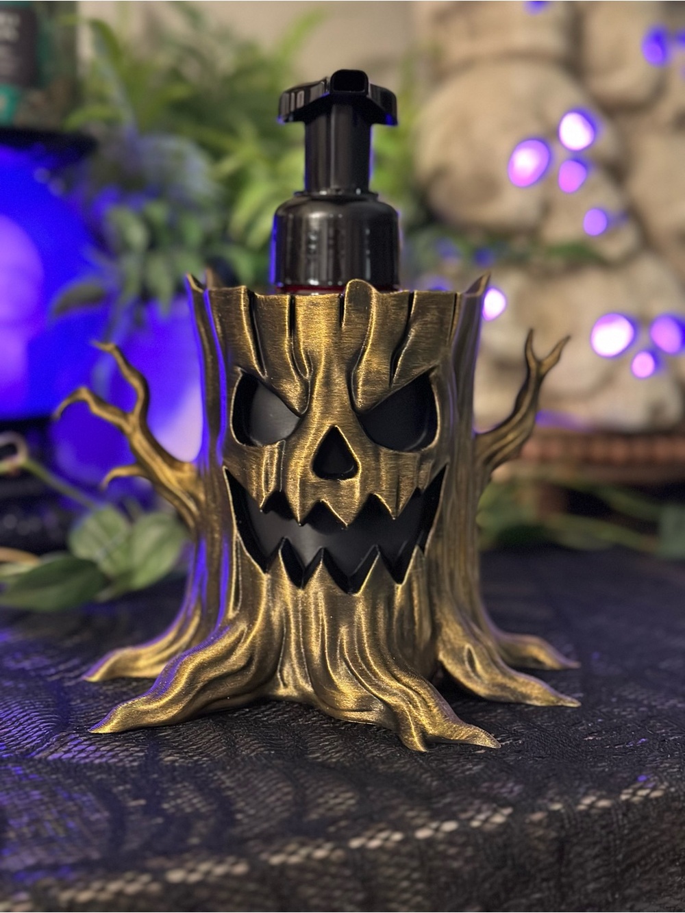 Spooky Halloween Tree Soap Sleeve for Bath & Body Works Soap Bottles